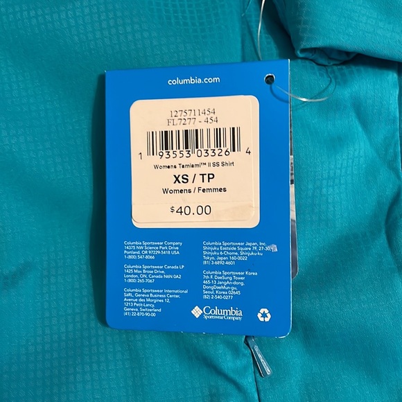 Women’s Columbia button down shirt size XS NWT - Picture 9 of 12